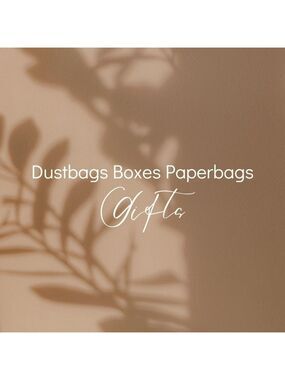 Dustbag gift bags paperbags etc